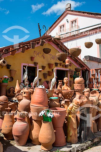  Comércio de artesanato na cidade de Tracunhaém  - Tracunhaém - Pernambuco (PE) - Brasil