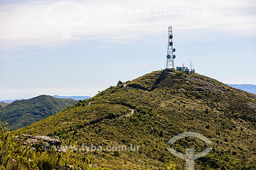  Morro da Antena - onde há uma antena de microondas de Furnas - no Parque Nacional de Itatiaia  - Itatiaia - Rio de Janeiro (RJ) - Brasil