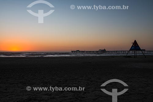  Nascer do sol na Praia de Atlântida  - Xangri-lá - Rio Grande do Sul (RS) - Brasil