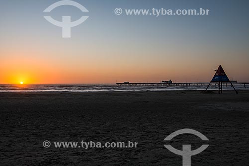  Nascer do sol na Praia de Atlântida  - Xangri-lá - Rio Grande do Sul (RS) - Brasil