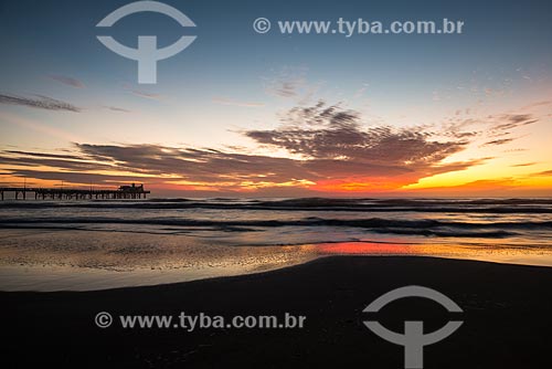  Nascer do sol na Praia de Atlântida  - Xangri-lá - Rio Grande do Sul (RS) - Brasil