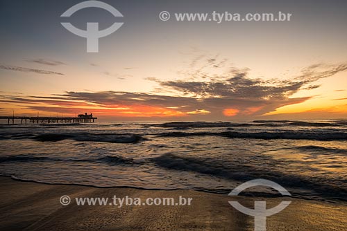  Nascer do sol na Praia de Atlântida  - Xangri-lá - Rio Grande do Sul (RS) - Brasil