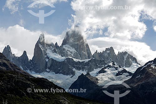  Monte Fitz Roy no Parque Nacional Los Glaciares  - El Chaltén - Província de Santa Cruz - Argentina