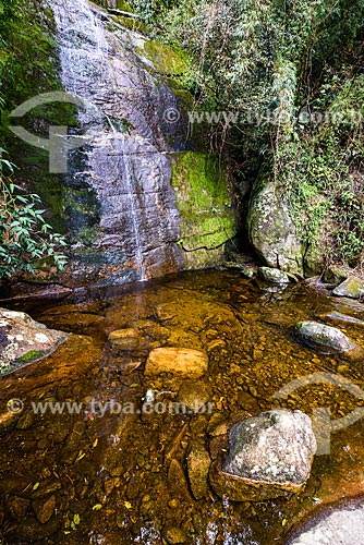  Cachoeira Véu da Noiva no Parque Nacional da Serra dos Órgãos durante a trilha da Pedra do Sino  - Teresópolis - Rio de Janeiro (RJ) - Brasil