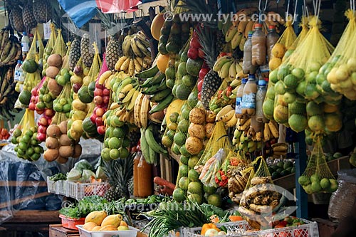  Frutas à venda na feira livre da cidade de Parintins  - Parintins - Amazonas (AM) - Brasil