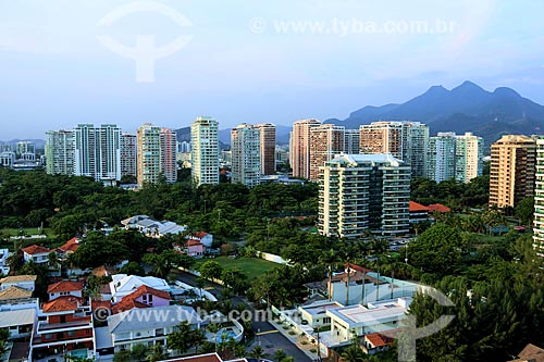  Vista de prédios na Barra da Tijuca  - Rio de Janeiro - Rio de Janeiro (RJ) - Brasil