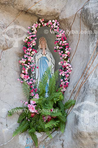  Detalhe da Gruta de Nossa Senhora de Lourdes  - São José de Ribamar - Maranhão (MA) - Brasil