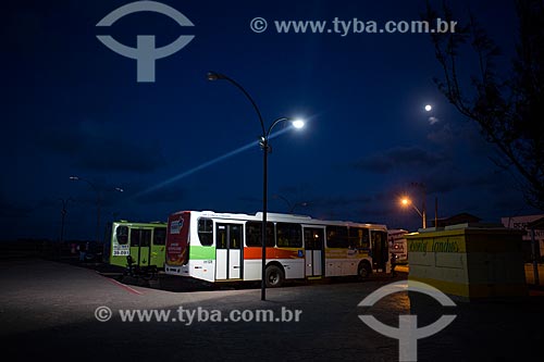  Ônibus na rodoviária da cidade de Raposa  - Raposa - Maranhão (MA) - Brasil