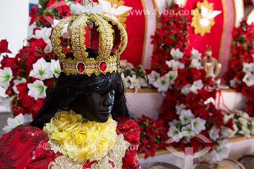  Detalhe de altar da festa do divino em exibição na Casa do Maranhão  - São Luís - Maranhão (MA) - Brasil
