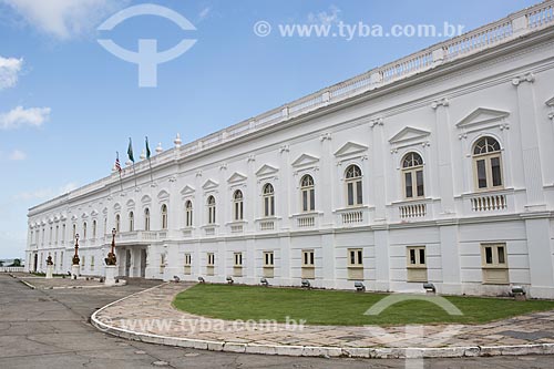  Fachada do Palácio dos Leões (1766) - sede do Governo do Estado  - São Luís - Maranhão (MA) - Brasil