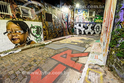  Grafites no Beco do Batman  - São Paulo - São Paulo (SP) - Brasil