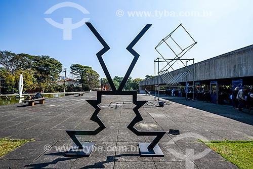  Jardim do Museu Brasileiro da Escultura (MuBE)  - São Paulo - São Paulo (SP) - Brasil