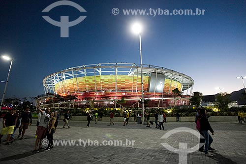  Fachada do Centro Olímpico de Tênis - parte do Parque Olímpico Rio 2016  - Rio de Janeiro - Rio de Janeiro (RJ) - Brasil