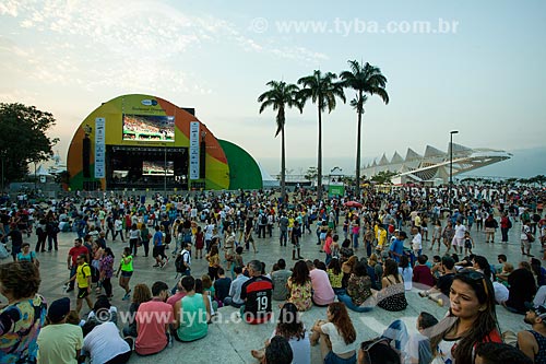  Vista da Praça Mauá durante os Jogos Olímpicos Rio 2016 - Boulevard Olímpico  - Rio de Janeiro - Rio de Janeiro (RJ) - Brasil