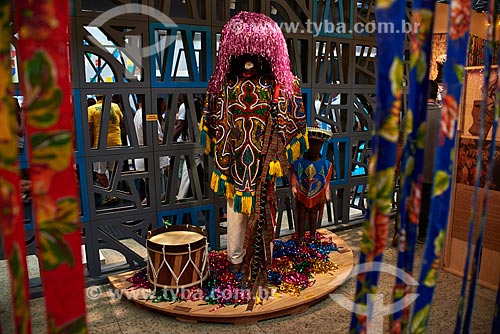 Caboclo de lança em exibição na Casa Brasil - Boulevard Olímpico  - Rio de Janeiro - Rio de Janeiro (RJ) - Brasil