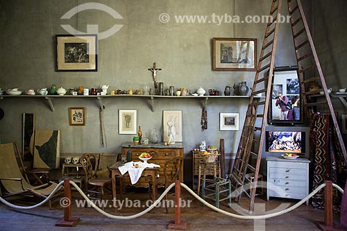  Interior do atelier de Paul Cézanne  - Aix-en-Provence - Departamento de Alpes da Alta Provença - França