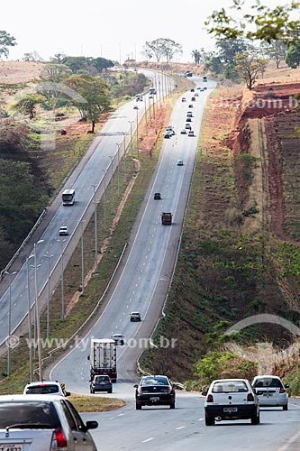  Vista do Km 34 da Rodovia Jayme Câmara (GO-070) - próximo a cidade de Caturaí  - Caturaí - Goiás (GO) - Brasil