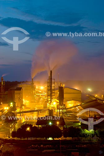  Vista geral de fábrica de fertilizantes  - Araxá - Minas Gerais (MG) - Brasil