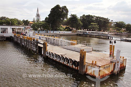  Atracadouro da estação das barcas da Ilha de Paquetá  - Rio de Janeiro - Rio de Janeiro (RJ) - Brasil