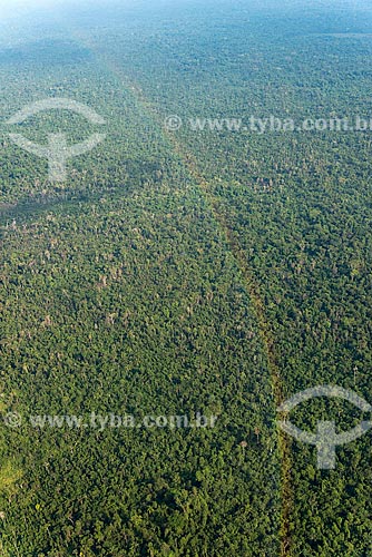  Foto aérea de arco-íris sobre a Floresta Amazônica  - São Félix do Xingu - Pará (PA) - Brasil