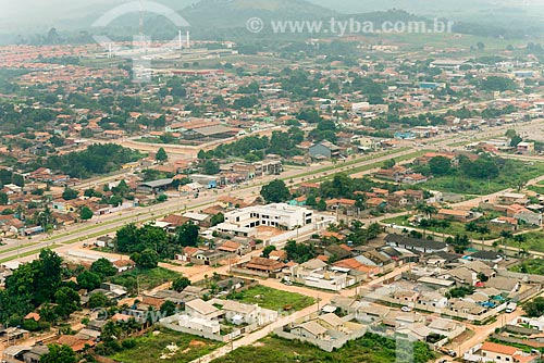  Foto aérea da Avenida das Nações (PA-279)  - Ourilândia do Norte - Pará (PA) - Brasil
