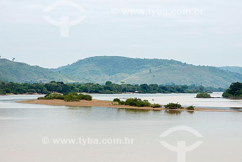  Vista geral do encontro das águas do Rio Fresco e Rio Xingu  - São Félix do Xingu - Pará (PA) - Brasil