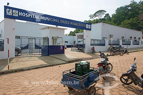  Fachada do Hospital Municipal Orzeu Jonas Guida  - São Félix do Xingu - Pará (PA) - Brasil