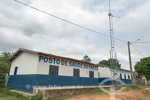  Posto de saúde e Escola Municipal de Ensino Fundamental Ana Celeste no Km 23 da Rodovia PA-273  - São Félix do Xingu - Pará (PA) - Brasil