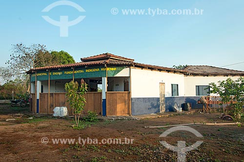  Escola Municipal de Ensino Fundamental Indígena Kubenhika-ti na Aldeia Moikarakô - Terra Indígena Kayapó  - São Félix do Xingu - Pará (PA) - Brasil