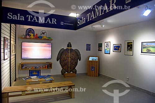  Sala do Projeto TAMAR no interior do AquaRio - aquário marinho da cidade do Rio de Janeiro  - Rio de Janeiro - Rio de Janeiro (RJ) - Brasil