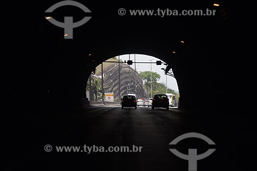  Tráfego em túnel da Linha Amarela  - Rio de Janeiro - Rio de Janeiro (RJ) - Brasil