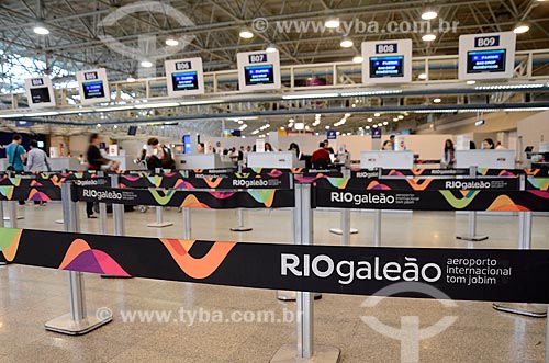  Área de embarque do Aeroporto Internacional Antônio Carlos Jobim  - Rio de Janeiro - Rio de Janeiro (RJ) - Brasil