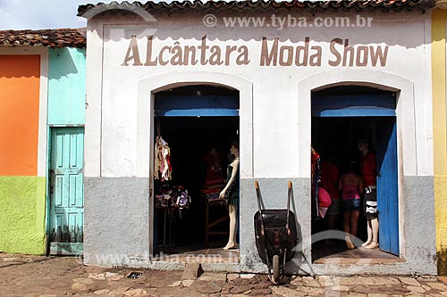  Loja de rua na cidade de Alcântara  - Alcântara - Maranhão (MA) - Brasil