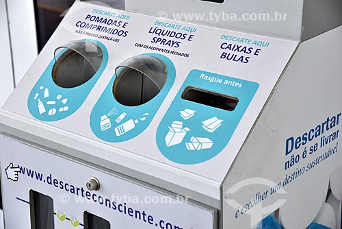  Máquina para coleta seletiva de medicamentos e produtos médicos vencidos  - Rio de Janeiro - Rio de Janeiro (RJ) - Brasil
