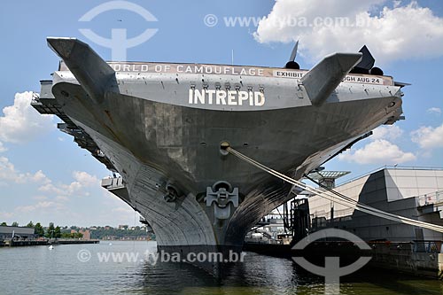  Porta-aviões da Segunda Guerra Mundial USS Intrepid - Museu Intrepid (1982)  - Cidade de Nova Iorque - Nova Iorque - Estados Unidos