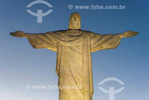  Detalhe do Cristo Redentor (1931)  - Rio de Janeiro - Rio de Janeiro (RJ) - Brasil