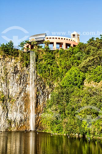  Mirante e cascata do Parque Tanguá  - Curitiba - Paraná (PR) - Brasil