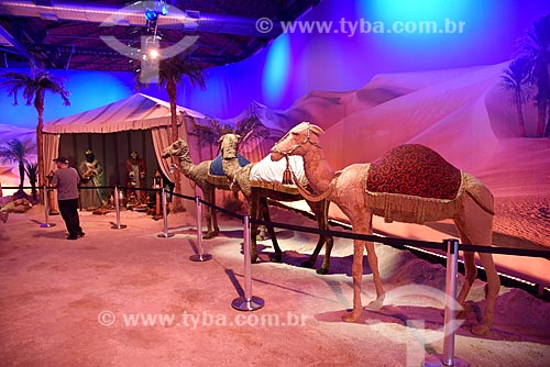 Boneco dos Três reis magos na exposição Uma Aventura de Natal - no Armazém 2 do Cais da Gamboa  - Rio de Janeiro - Rio de Janeiro (RJ) - Brasil