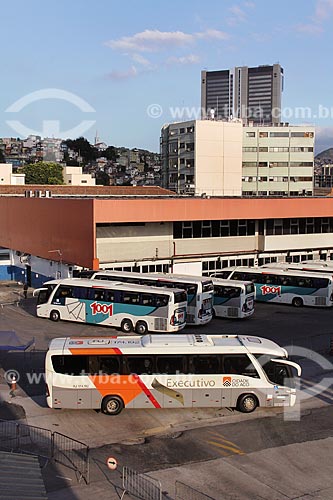 Ônibus na Rodoviária Novo Rio  - Rio de Janeiro - Rio de Janeiro (RJ) - Brasil