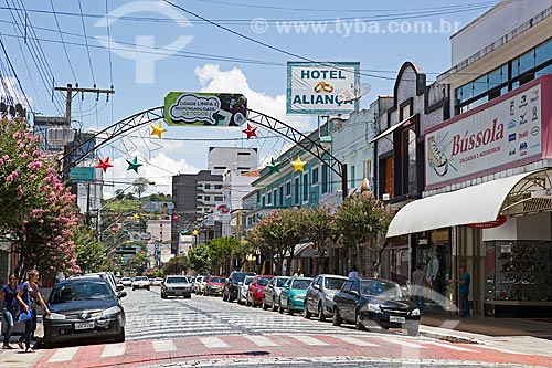  Vista da Avenida Dom Pedro II  - São Lourenço - Minas Gerais (MG) - Brasil