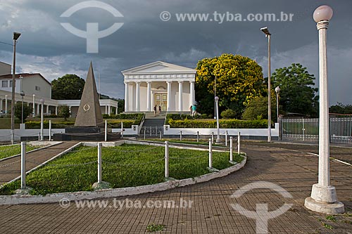  Vista geral do Templo sede da Sociedade Brasileira de Eubiose  - São Lourenço - Minas Gerais (MG) - Brasil