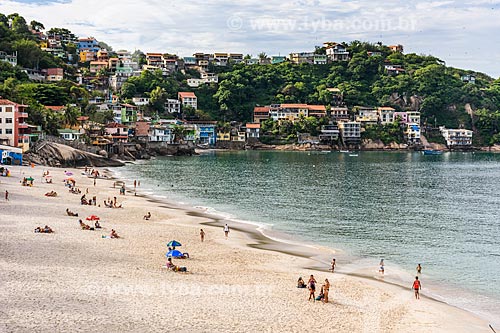  Banhistas na Praia da Barra de Guaratiba  - Rio de Janeiro - Rio de Janeiro (RJ) - Brasil