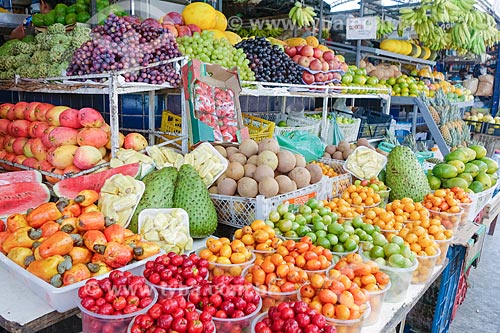  Frutas à venda no mercado de Tambaú  - João Pessoa - Paraíba (PB) - Brasil