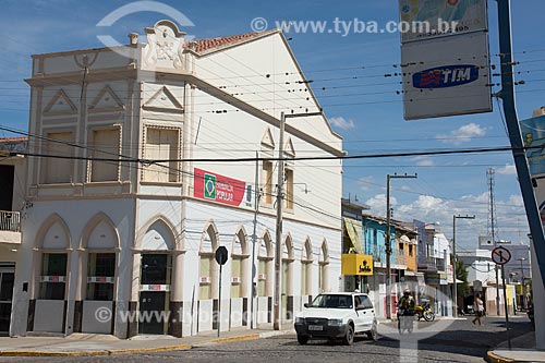  Fachada de farmácia em casario histórico no centro da cidade de Monteiro  - Monteiro - Paraíba (PB) - Brasil