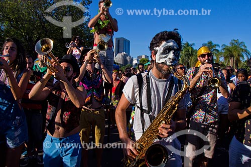  Ensaio do bloco de carnaval Orquestra Voadora  - Rio de Janeiro - Rio de Janeiro (RJ) - Brasil