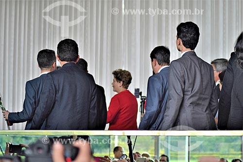  Presidente Dilma Rousseff no Palácio da Alvorada após a aprovação do impeachment no Senado Federal  - Brasília - Distrito Federal (DF) - Brasil