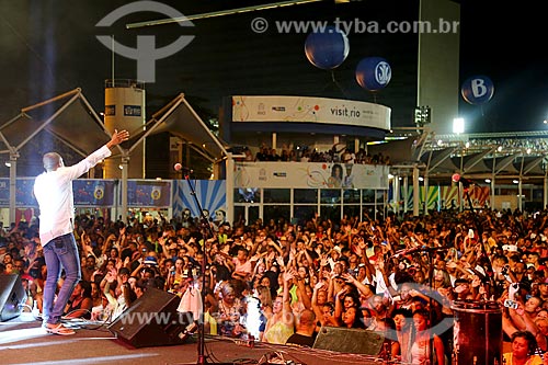  Show do Grupo Pique Novo no Terreirão do Samba durante o carnaval  - Rio de Janeiro - Rio de Janeiro (RJ) - Brasil