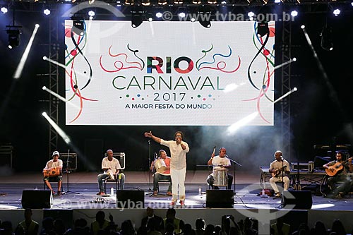  Show no Terreirão do Samba durante o carnaval - Roda de Samba com João Diniz, Juliana Diniz, Fred Camacho e Marcelinho Moreira  - Rio de Janeiro - Rio de Janeiro (RJ) - Brasil