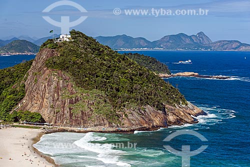  Vista da Forte Duque de Caxias - também conhecido como Forte do Leme - na Área de Proteção Ambiental do Morro do Leme  - Rio de Janeiro - Rio de Janeiro (RJ) - Brasil