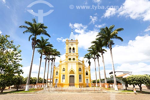  Vista da Igreja Matriz do Divino Espírito Santo a partir da Praça do Coreto  - Guarani - Minas Gerais (MG) - Brasil